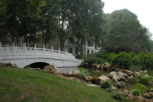 河南黄河迎宾馆绿化景观