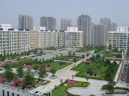 北京通惠家园C7C8号屋顶花园环境景观工程-园