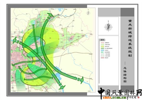 北京市绿地系统规划(组图)-作品交流|规划设计