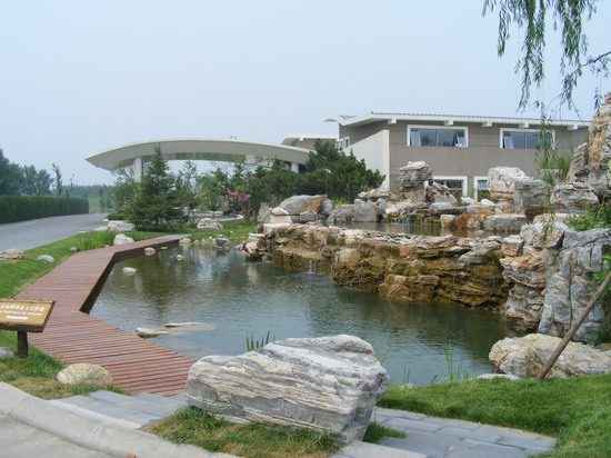 2008社会优质工程之北京清河湾高尔夫球场及会所绿化工程