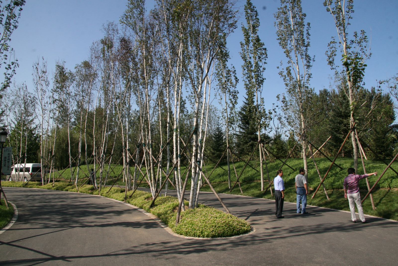北京市2011\'园林绿化优质工程评选正在进行