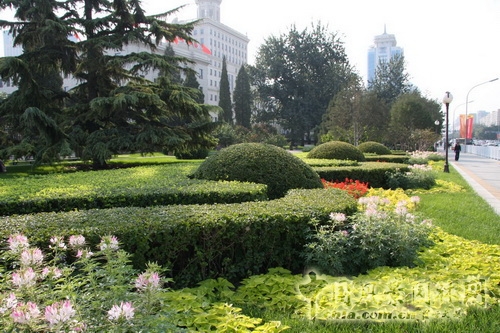 张新宇 景观设计 长安街 北京园博会设计师广场 中国风景园林网