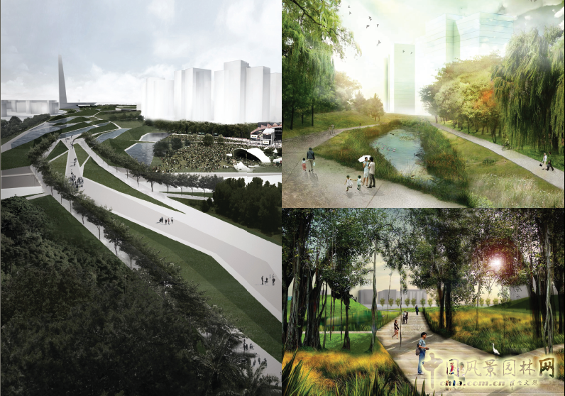 伊娃•卡斯特罗 设计 规划 景观 台中市中央公园 中国风景园林网