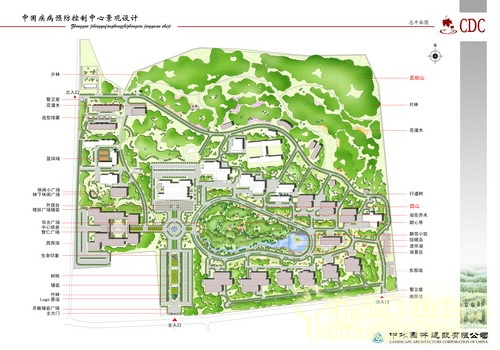 郭明 中国疾病预防控制中心 景观设计  中外园林 中国风景园林网