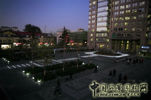 郭明 景观设计 农行总部 广场 北京园博会 中国风景园林网