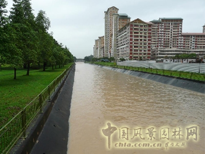 中国风景园林网 戴水道 水景观