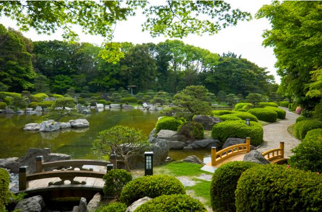 日本 景观 庭院 设计 中国风景园林网