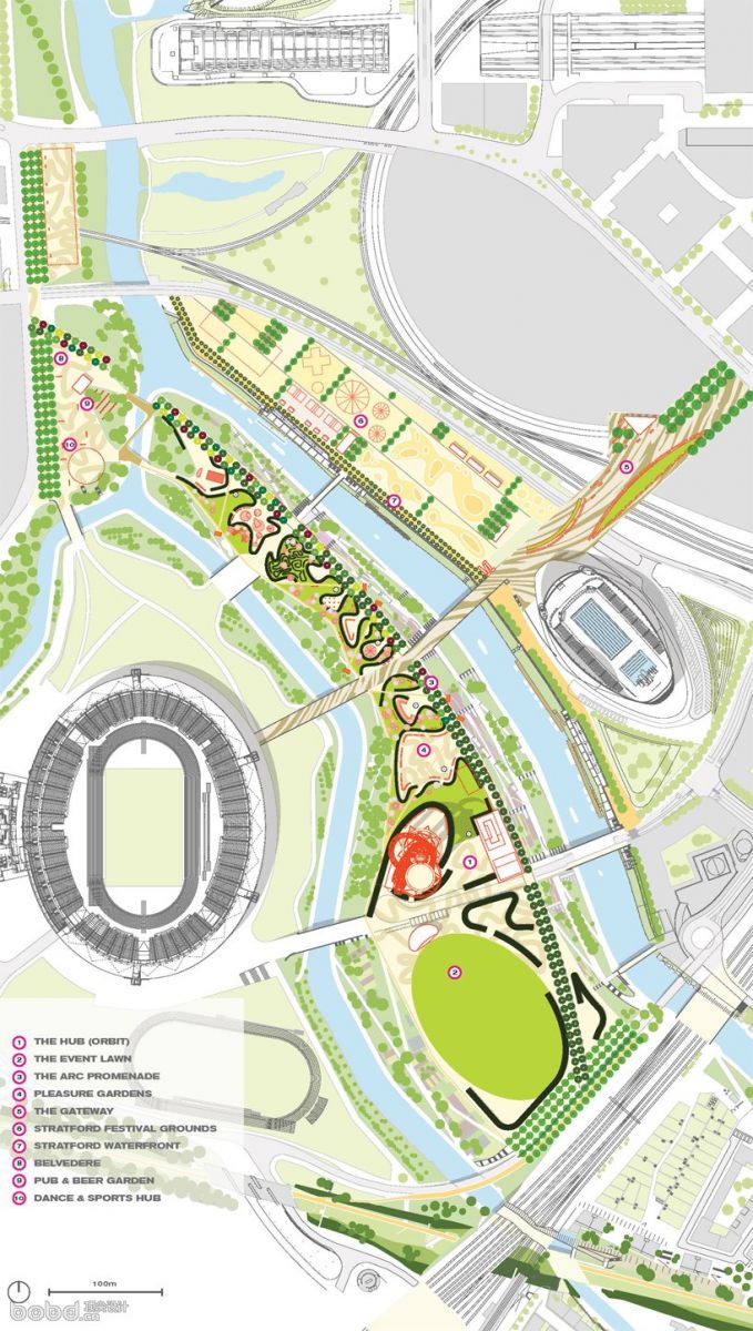 奥林匹克公园生态种植设计