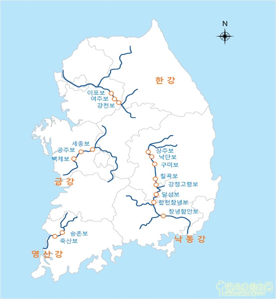 韩国的四大江有汉江