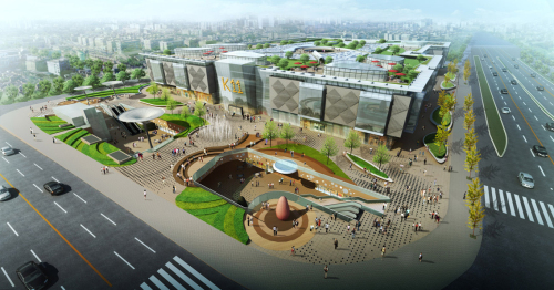 北京新世界K11购物艺术中心景观设计 2013年 