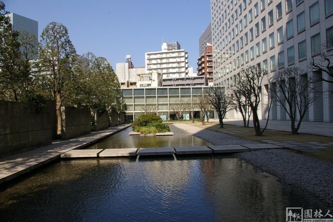 IBM大楼花园环境