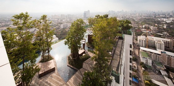 曼谷屋顶花园