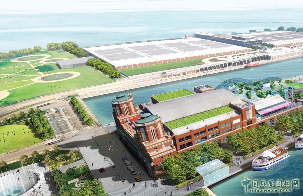 芝加哥海军码头改造