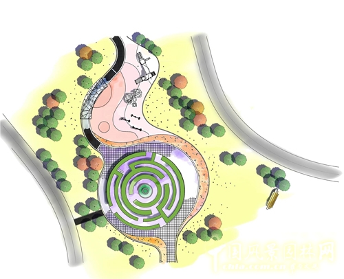 :基于LID理论的贵溪市市民休闲绿地景观设计(