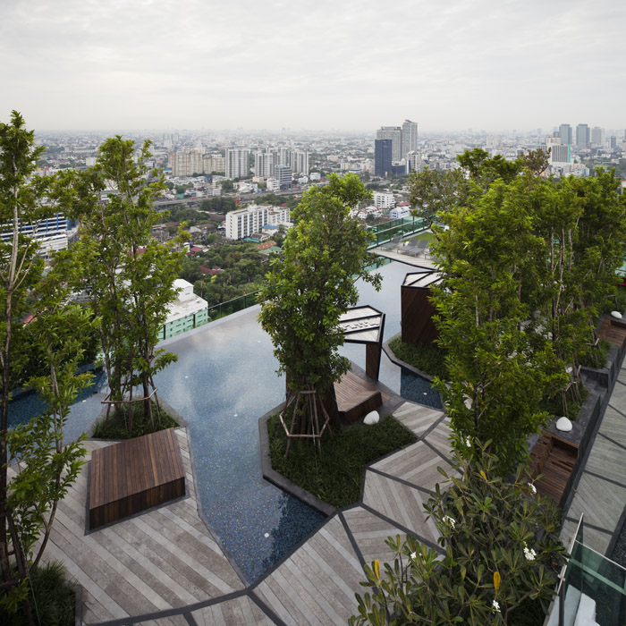 曼谷拉普绕18号公寓花园景观设计