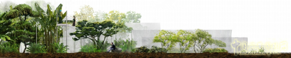 武汉园博会创意花园薄纱森林