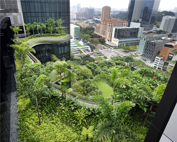 新加坡空中花园皮克林宾乐雅酒店景观设计