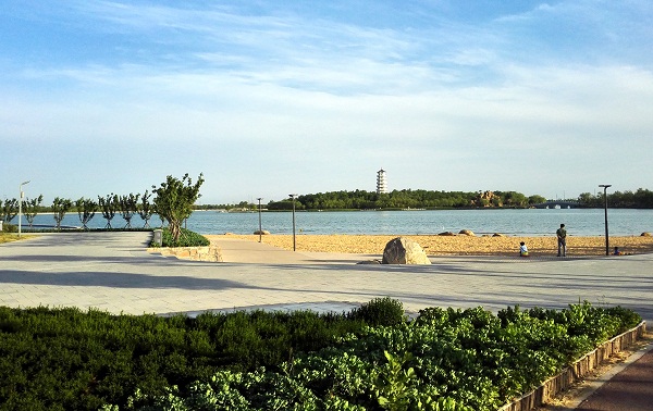 山东东营市民丰湖景观提升规划及一期改造