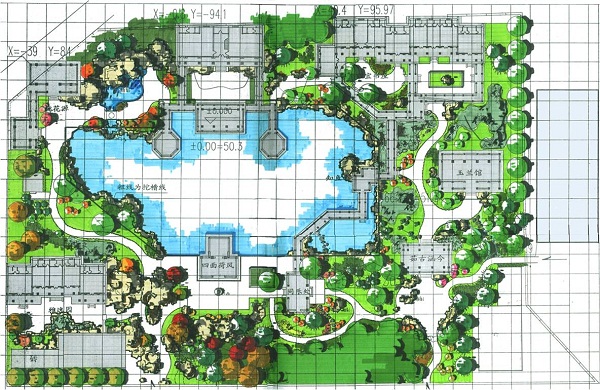 北京郡王府花园规划设计赏析