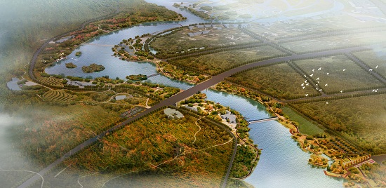 山西晋城丹河龙门湿地公园规划设计