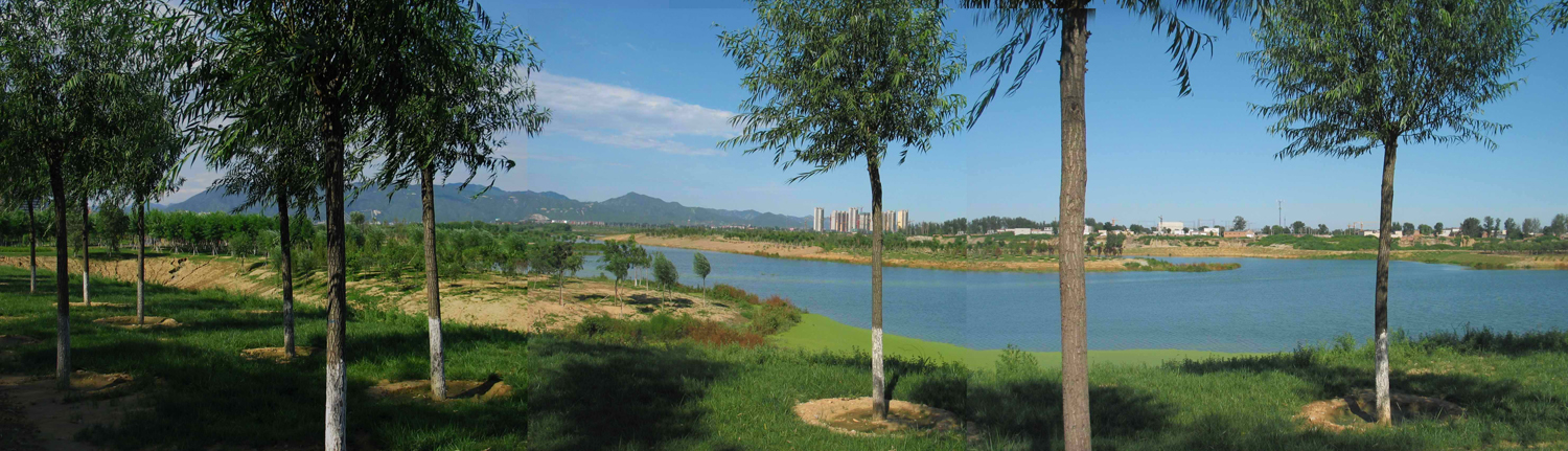 北京昌平新城万亩滨河森林公园规划设计