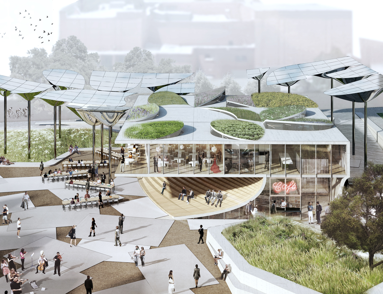 洛杉矶城“50公园计划”第二个公园设计花落OMA、MLA和IDEO设计团队