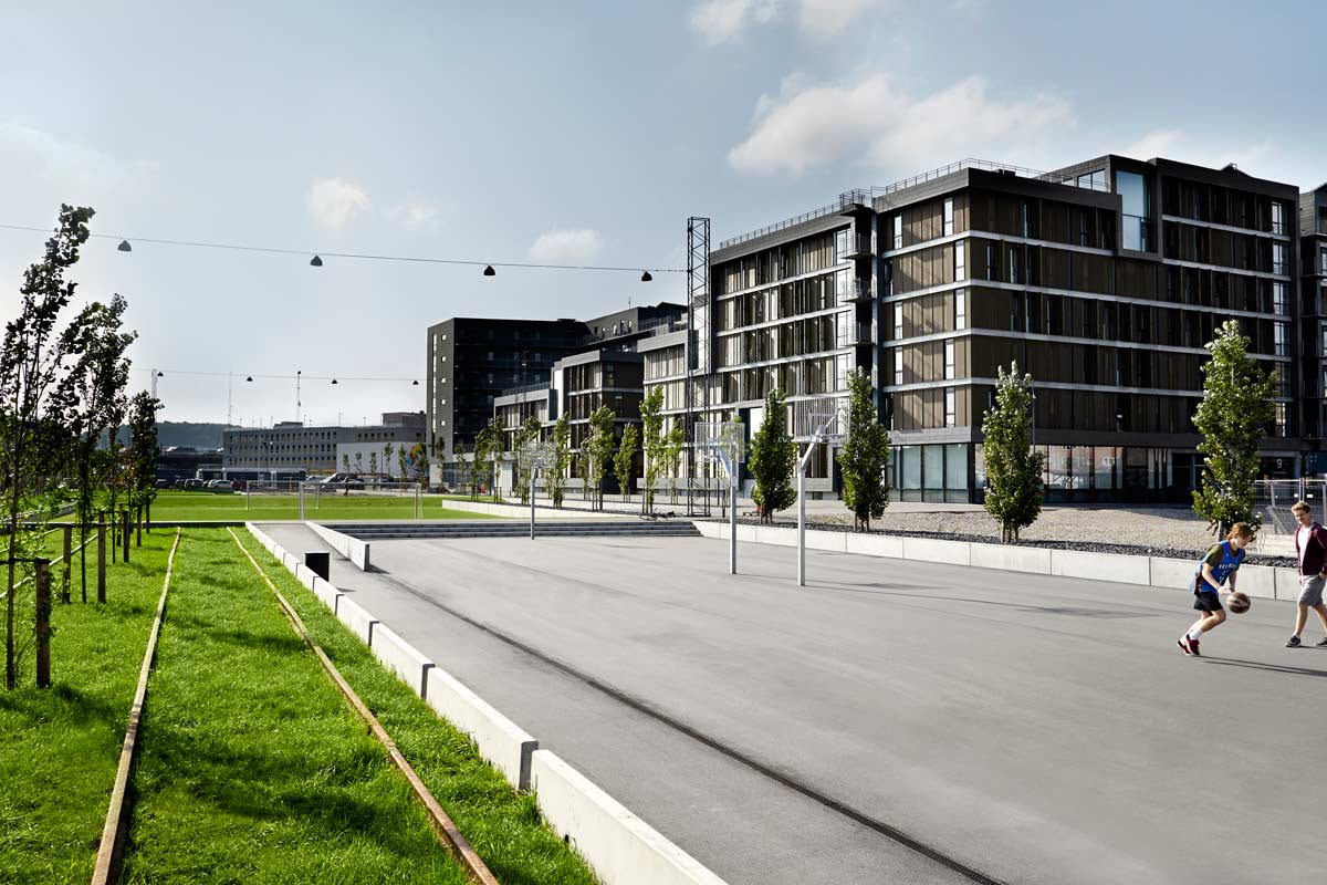 丹麦Aalborg市货运火车站景观改造
