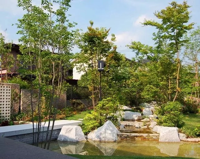 日式庭院 现实与抽象的结合