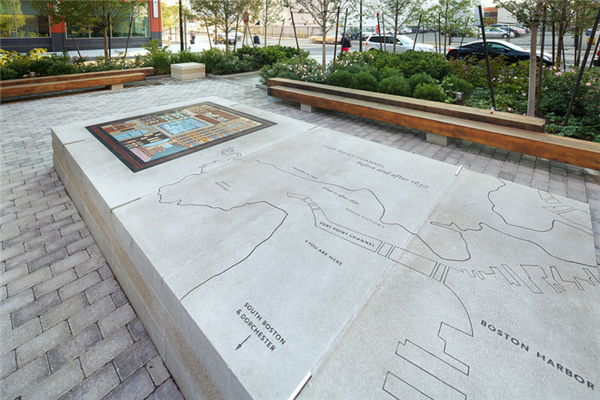 波士顿信道中心公园景观设计