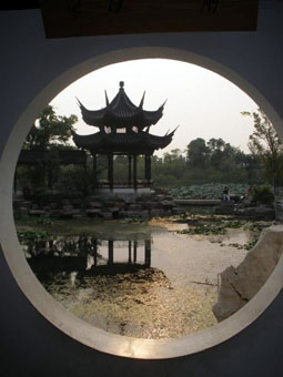 中国古典园林建筑的空间美感