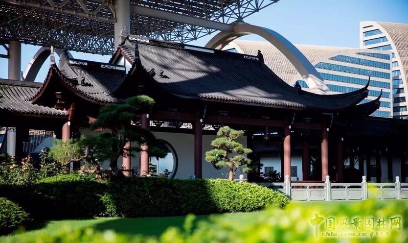 2016园冶杯专业奖参赛项目：杭州国际博览中心屋面园林绿化工程