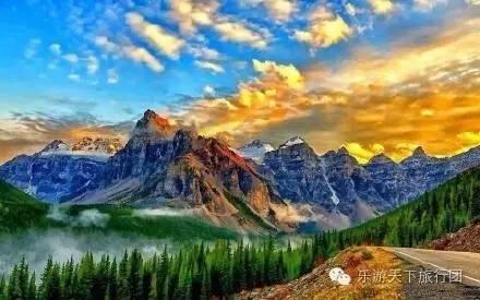 加拿大落基山的国家公园