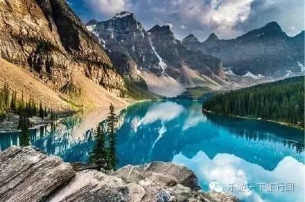 加拿大落基山的国家公园