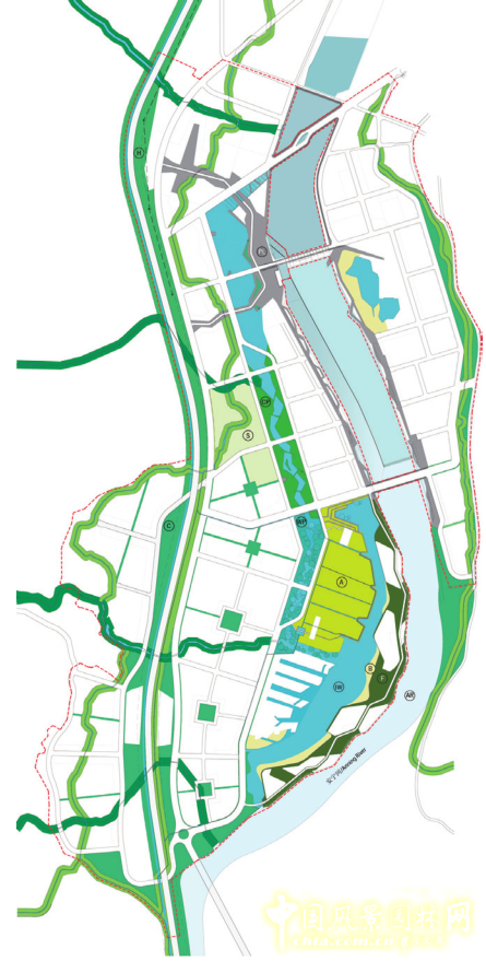 SWA设计作品：安宁河总体规划