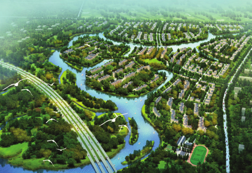 SWA设计作品：北京温榆河总体规划