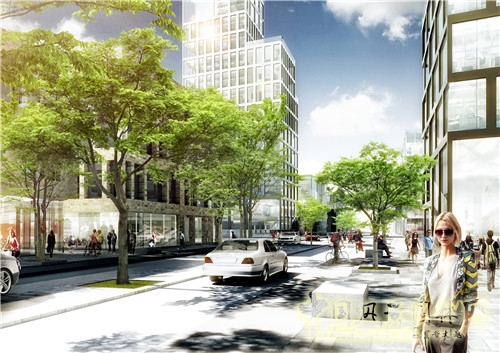 锡尔克堡商业走廊景观规划设计