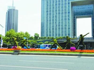 南京文化元素融入绿化景观