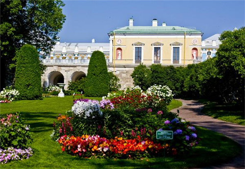 俄罗斯一座著名的公园：叶卡捷琳娜宫
