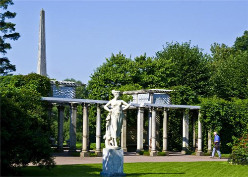 俄罗斯一座著名的公园：叶卡捷琳娜宫