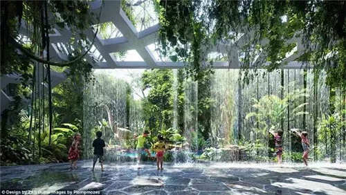 世界首家自带“热带雨林”的奢华酒店
