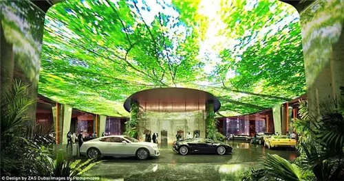 世界首家自带“热带雨林”的奢华酒店