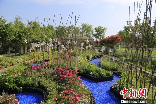 北京首次实景展示法国园林风情
