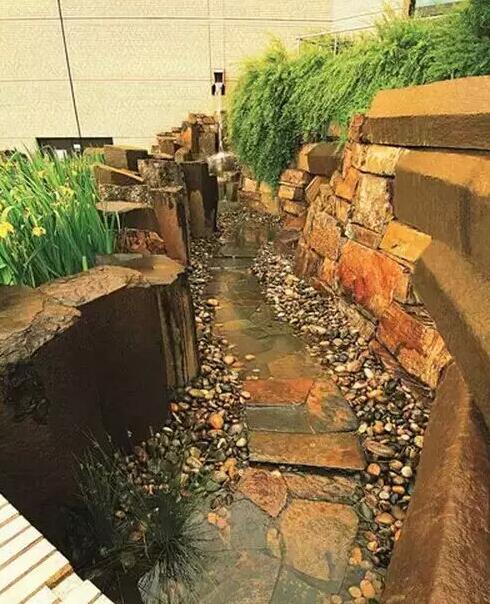 美国波特兰雨水花园