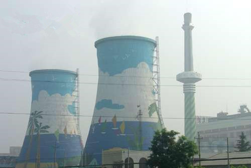 “大烟囱”成为天津城市新景观