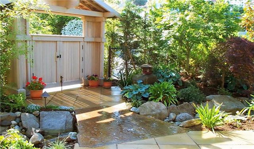 日本园林，小小庭院，源于自然，匠心独运