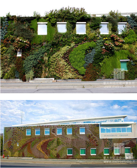 全球28个经典的垂直绿化、屋顶花园