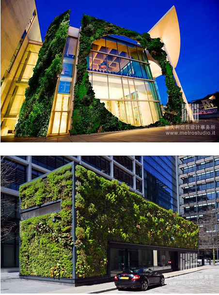 全球28个经典的垂直绿化、屋顶花园