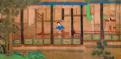 园林文化：中国古代绘画中的女性园林生活 
