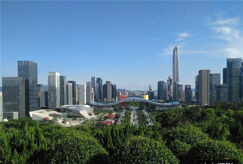 深圳CBD最大公园是深圳最美城市公园之一