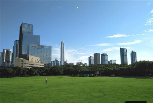 深圳CBD最大公园是深圳最美城市公园之一